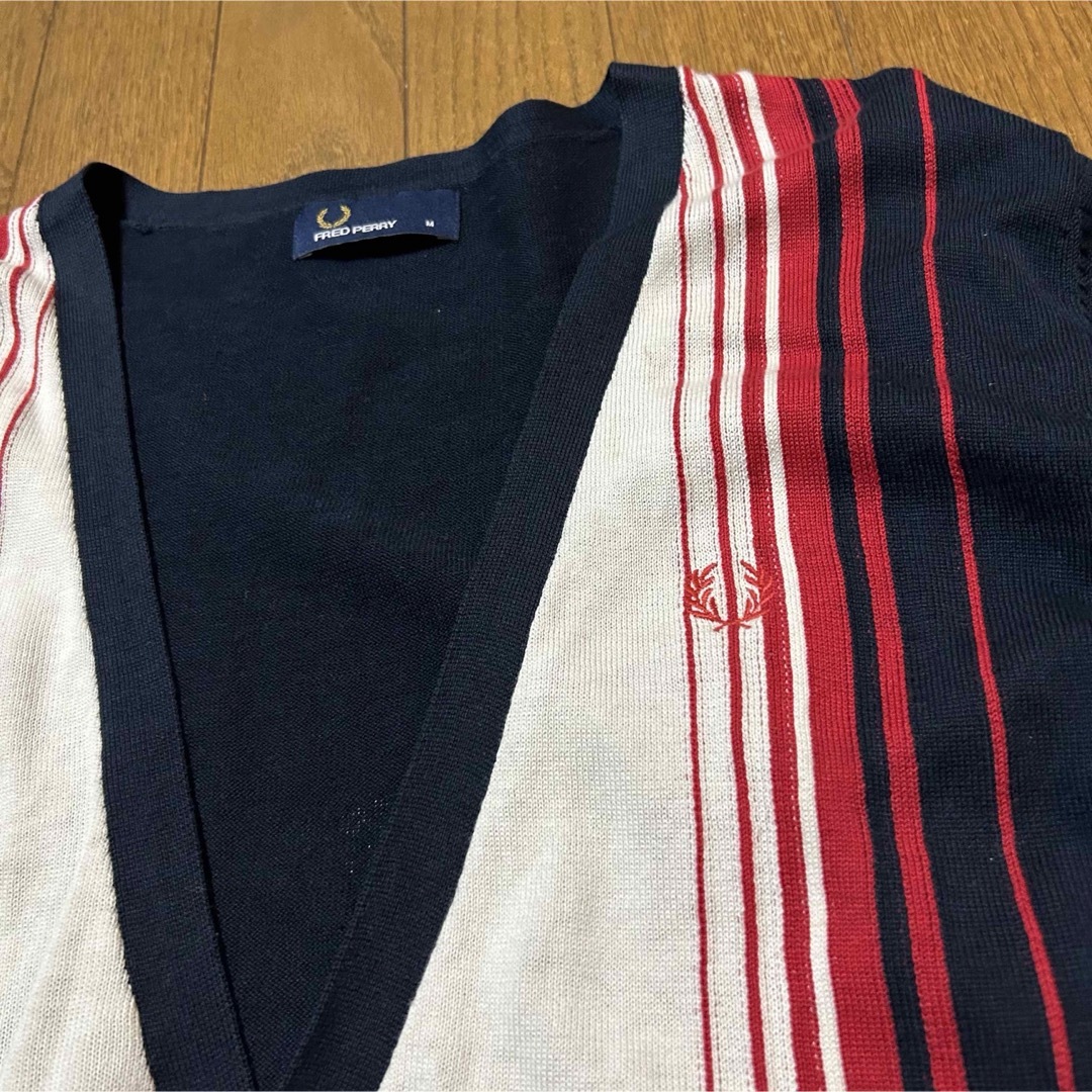 FRED PERRY - Mサイズ!フレッドペリー 古着薄手ニット FRED PERRY - Mサイズ!フレッドペリー 古着薄手ニット