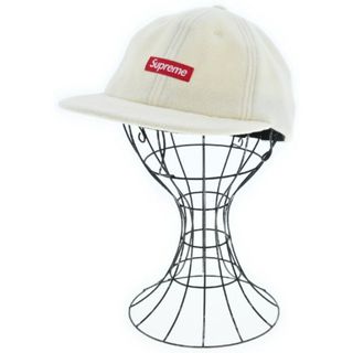 シュプリーム(Supreme)のSupreme シュプリーム ニットキャップ・ビーニー - 白 【古着】【中古】(ニット帽/ビーニー)