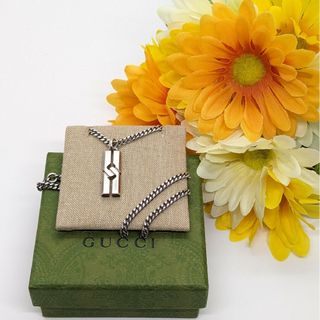 Gucci - 美品 GUCCI スクエアプレートネックレスLの通販 by ブッシュ's