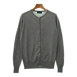 ジョンスメドレー(JOHN SMEDLEY)のJOHN SMEDLEY ジョンスメドレー カーディガン M グレー 【古着】【中古】(カーディガン)