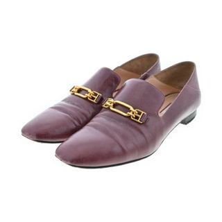 Bally - BALLY バリー ビジネス・ドレスシューズ EU38(24.5cm位) エンジ 【古着】【中古】