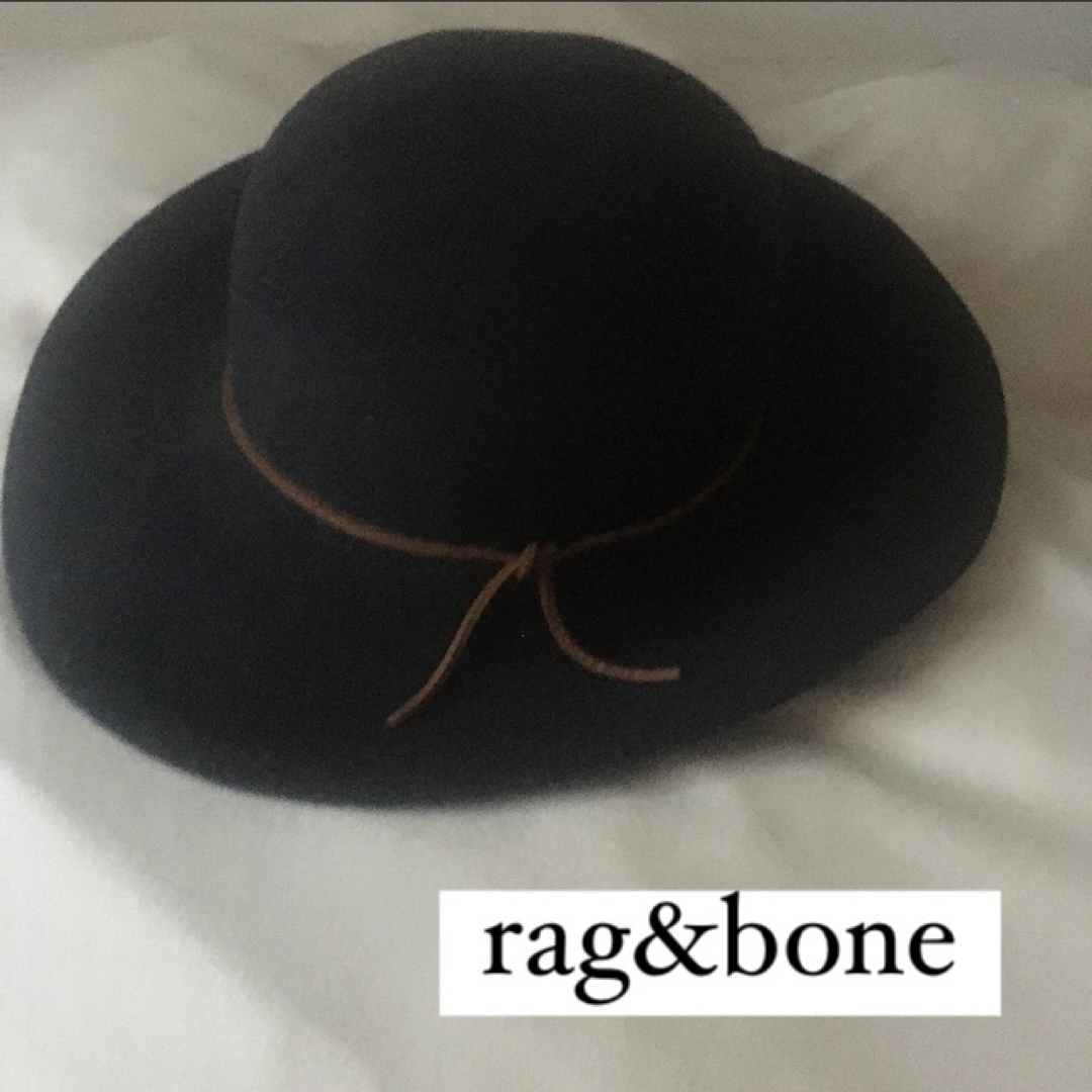 Rag & Bone(ラグアンドボーン)のラグアンドボーン rag&bone ハット ブラック 帽子 レディースの帽子(ハット)の商品写真