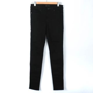 ユニクロ(UNIQLO)のユニクロ スキニー デニム ジーンズ パンツ UNIQLO JEANS レディース 25(63.5cm)サイズ ブラック UNIQLO(スキニーパンツ)