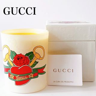 未開封　レア　GUCCI  アロマキャンドル　ホワイト タトゥーハート