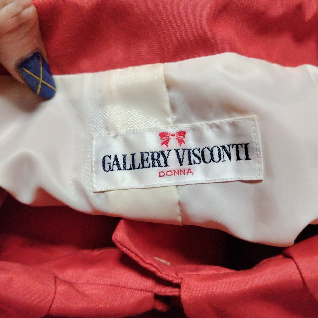 GALLERY VISCONTI(ギャラリービスコンティ)の未使用☆GALLERY VISCONTI♡スプリングコート レディースのジャケット/アウター(スプリングコート)の商品写真