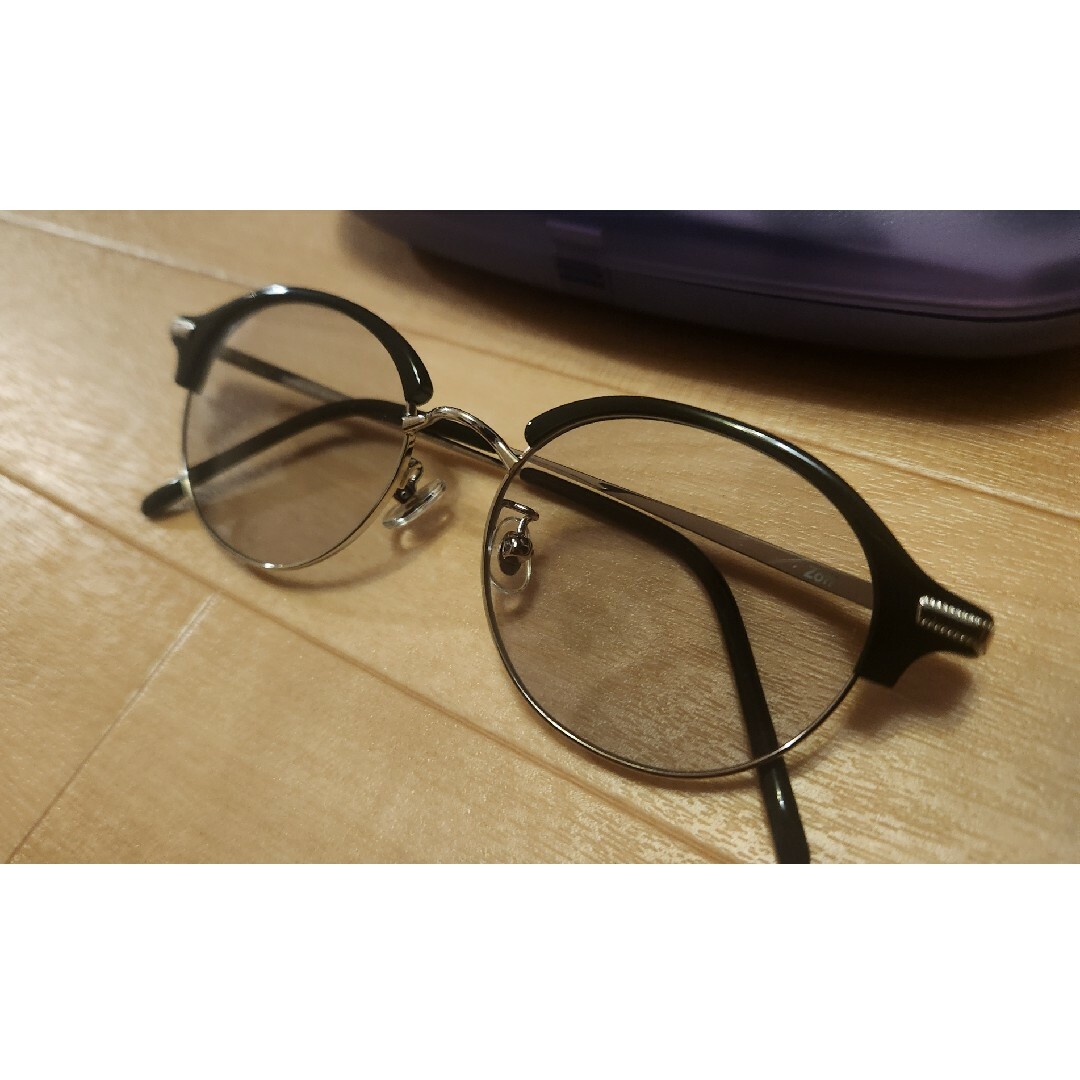 Zoff(ゾフ)のZoff ボストン型 サングラス ブラック TREND SUNGLASSE メンズのファッション小物(サングラス/メガネ)の商品写真