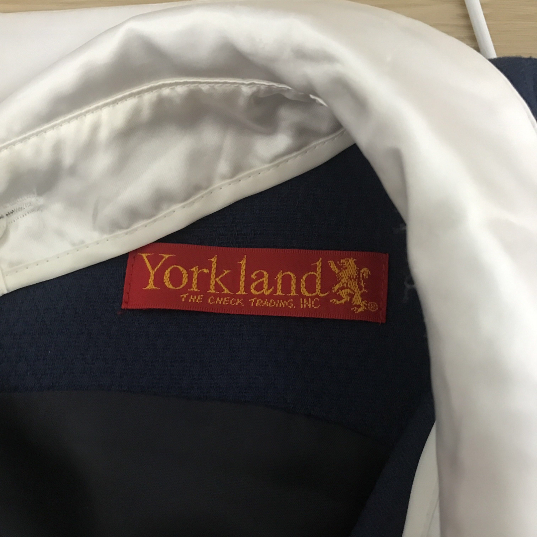 Yorkland(ヨークランド)のYorkland ヨークランド　レディース　ネイビー　サイズ11号 レディースのワンピース(ひざ丈ワンピース)の商品写真