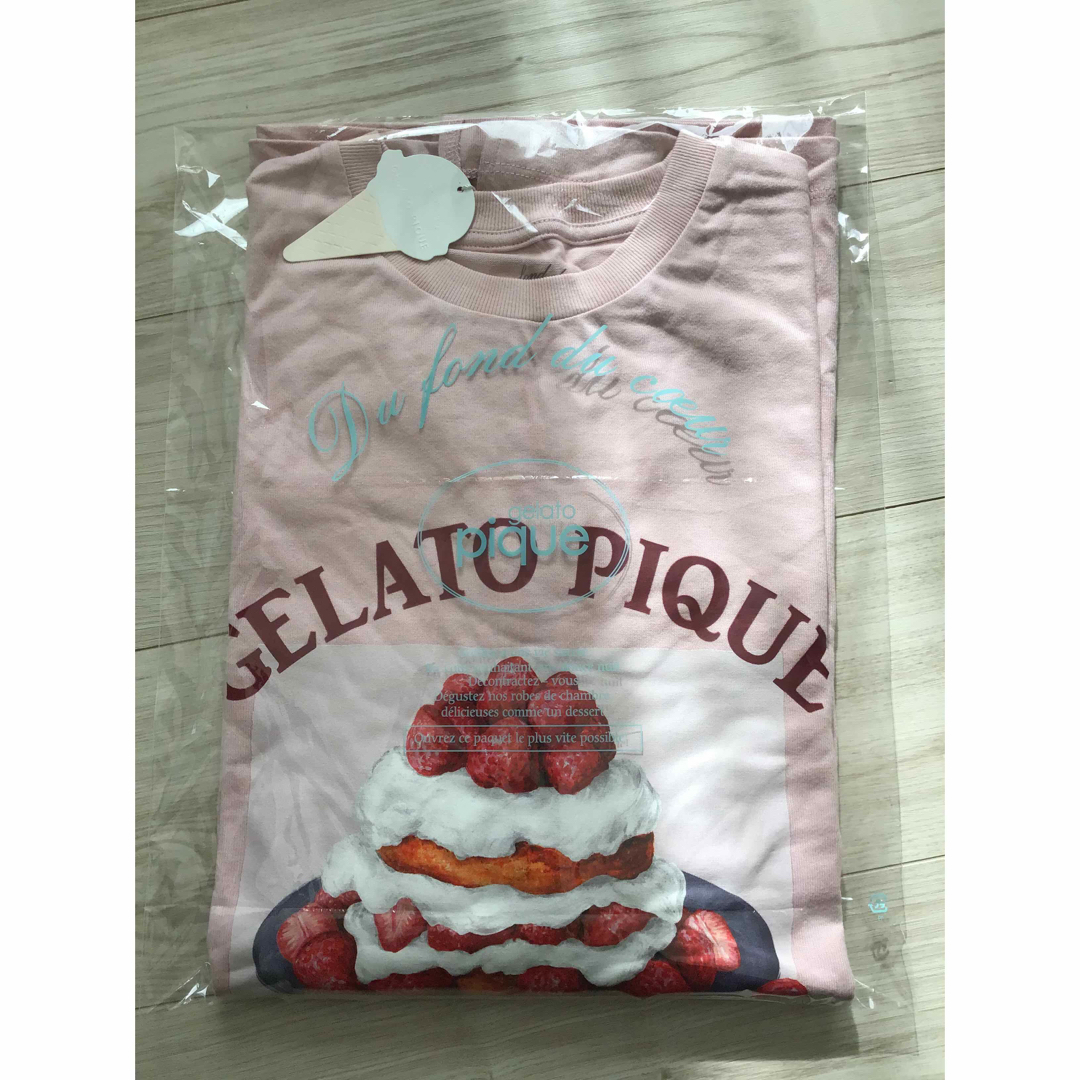 gelato pique(ジェラートピケ)のレア品⭐︎ジェラートピケ　HIGHCALORIEプリントロンT レディースのルームウェア/パジャマ(ルームウェア)の商品写真