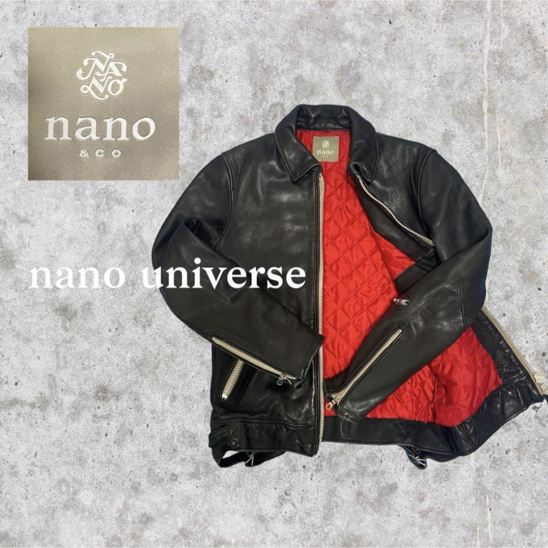 プレミアム 羊革 ナノユニバース universe(ナノユニバース) ナノ