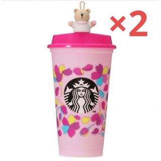 スターバックス(Starbucks)のスタバ リユーザブル カップ 2024 桜 sakura さくら べアリスタ(タンブラー)