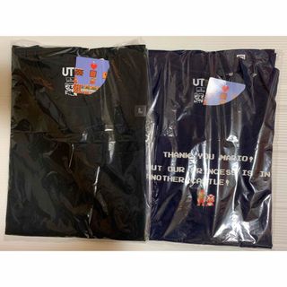 ユニクロ(UNIQLO)のUNIQLO Tシャツ　L　2枚　マリオ(Tシャツ/カットソー(半袖/袖なし))