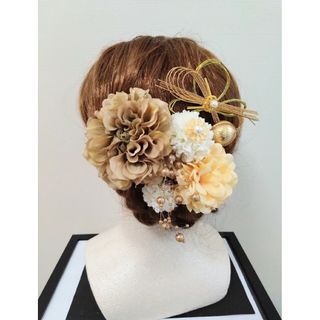 ビーズ の 春夏 バレッタ・Sサイズ / グレーの通販 by K.K.'s shop
