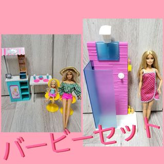 バービー人形　チェルシー　海辺のジェラートカフェ　Barbie シャワー(ぬいぐるみ/人形)