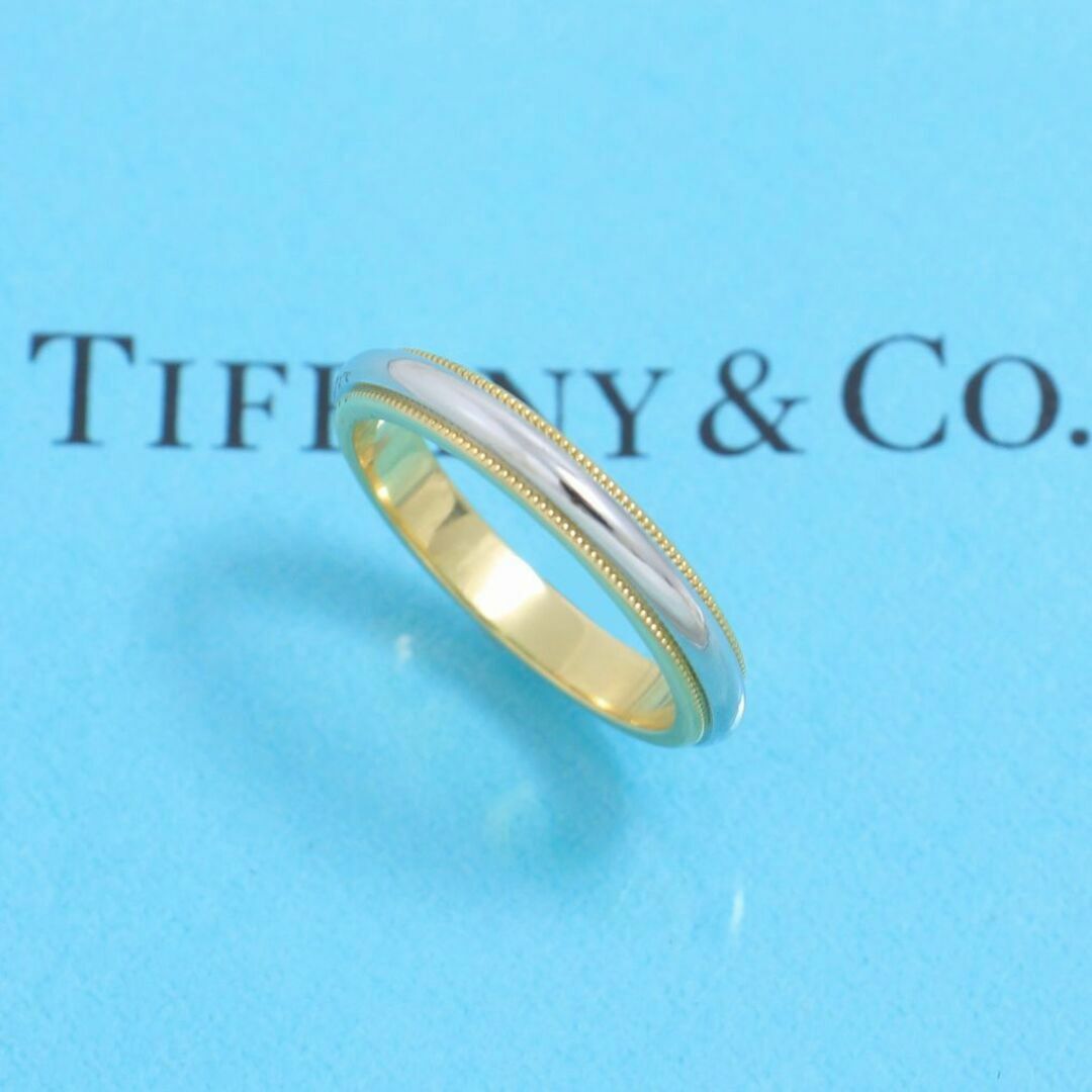 Tiffany & Co. - ティファニー TIFFANY PT950 16号 ミルグレインバンド