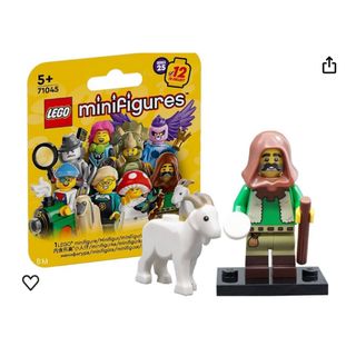 レゴ(Lego)のレゴ(LEGO) ミニフィギュア シリーズ25 ひつじ飼い |【71045-5】(その他)