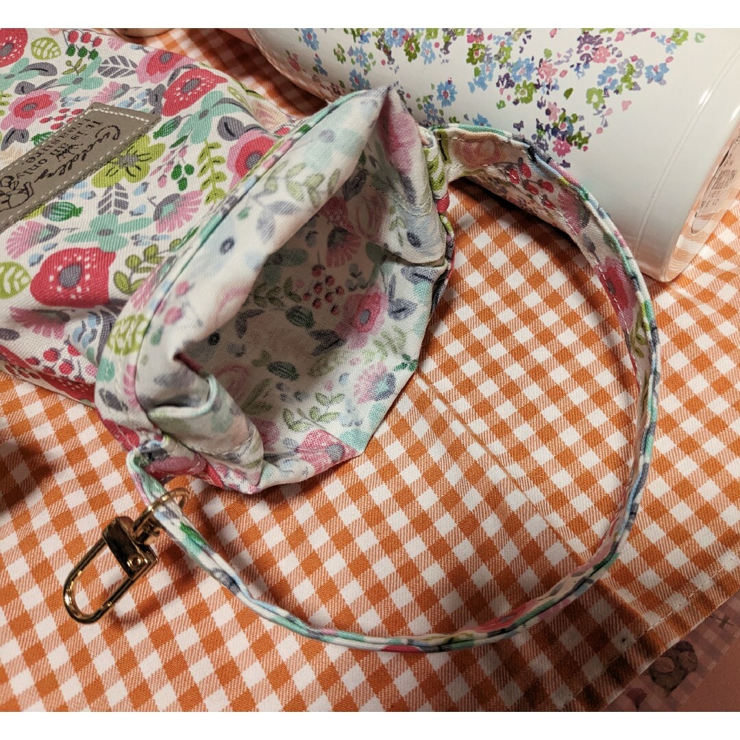 エコトートバッグ雨具飲料ケース  ハンドメイド ハンドメイドのファッション小物(バッグ)の商品写真