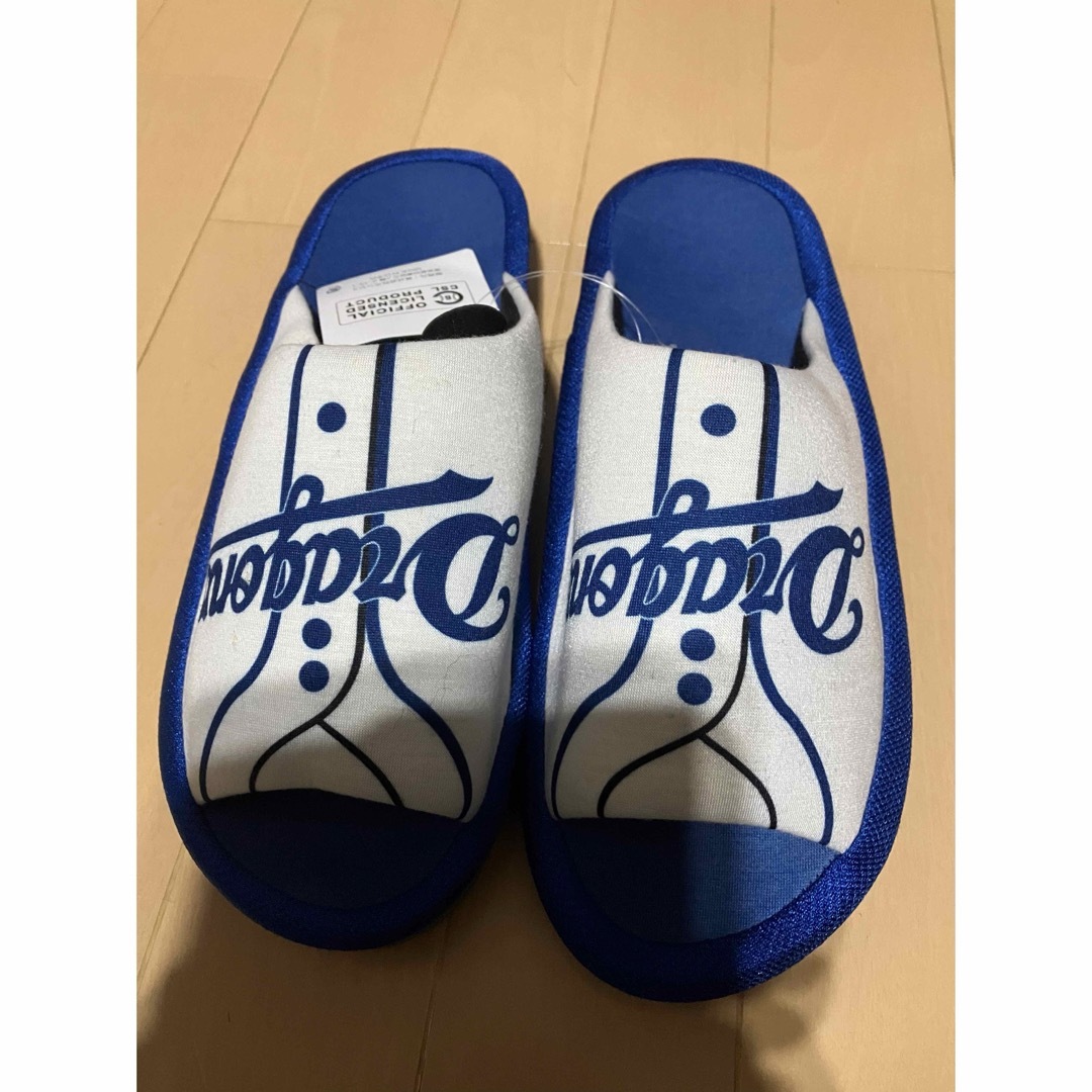 中日ドラゴンズ(チュウニチドラゴンズ)の中日ドラゴンズ　サンダル スポーツ/アウトドアの野球(記念品/関連グッズ)の商品写真