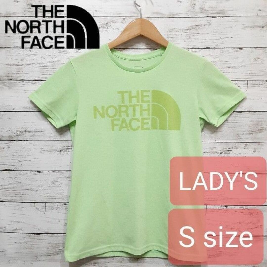 THE NORTH FACE(ザノースフェイス)の✨人気✨ ザノースフェイス レディースTシャツ S キャンプ アウトドア レディースのトップス(Tシャツ(半袖/袖なし))の商品写真