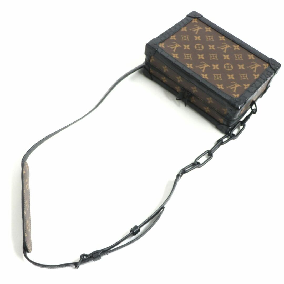 LOUIS VUITTON(ルイヴィトン)の未使用品▼LOUIS VUITTON ルイヴィトン N98255 ソフトトランク モノグラム クロコダイル エキゾチックレザー ショルダーバッグ 仏製 袋付き メンズのバッグ(ショルダーバッグ)の商品写真