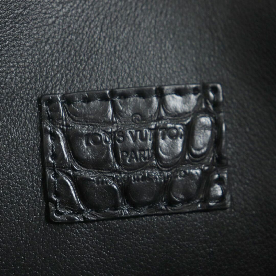 LOUIS VUITTON(ルイヴィトン)の未使用品▼LOUIS VUITTON ルイヴィトン N98255 ソフトトランク モノグラム クロコダイル エキゾチックレザー ショルダーバッグ 仏製 袋付き メンズのバッグ(ショルダーバッグ)の商品写真