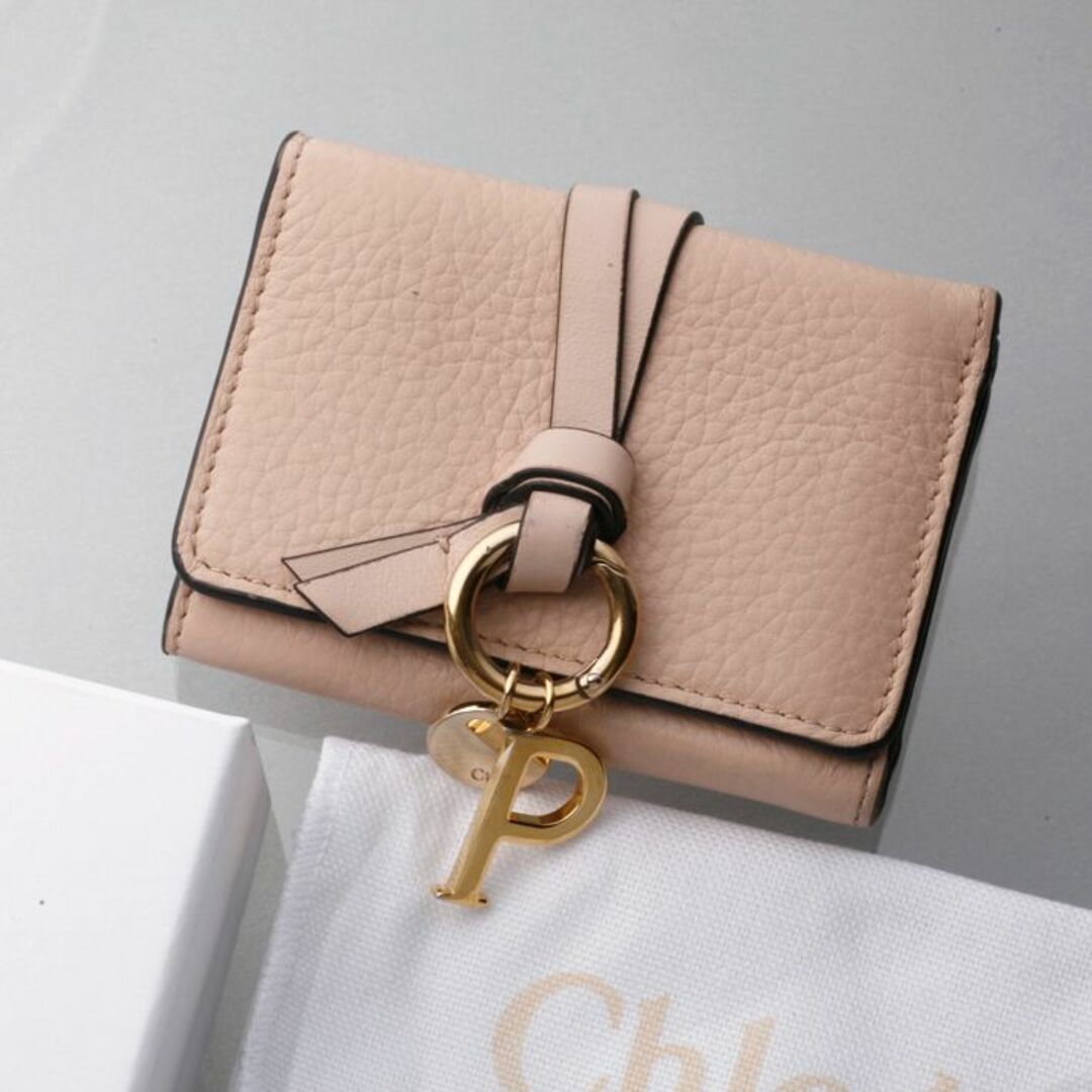 Chloe(クロエ)のK3168M 良品 クロエ 本革 三つ折 ミニ 財布 箱付き SPAIN製 レディースのファッション小物(財布)の商品写真