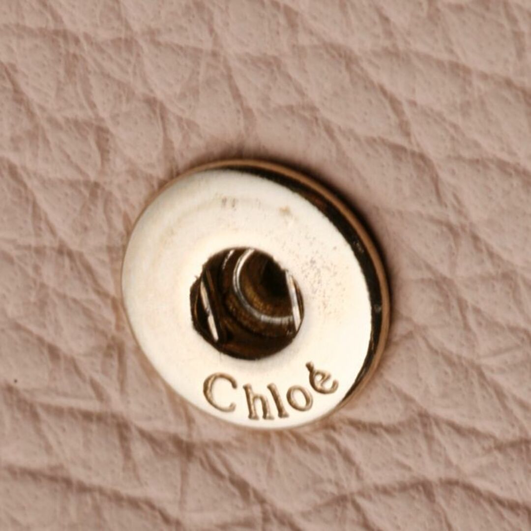 Chloe(クロエ)のK3168M 良品 クロエ 本革 三つ折 ミニ 財布 箱付き SPAIN製 レディースのファッション小物(財布)の商品写真