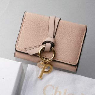 クロエ(Chloe)のK3168M 良品 クロエ 本革 三つ折 ミニ 財布 箱付き SPAIN製(財布)