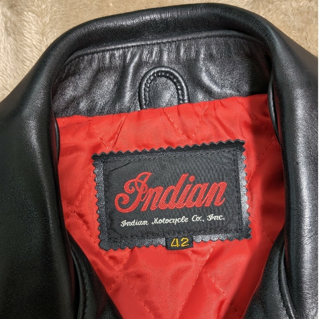 Indian(インディアン)のインディアン　革ジャン メンズのジャケット/アウター(レザージャケット)の商品写真