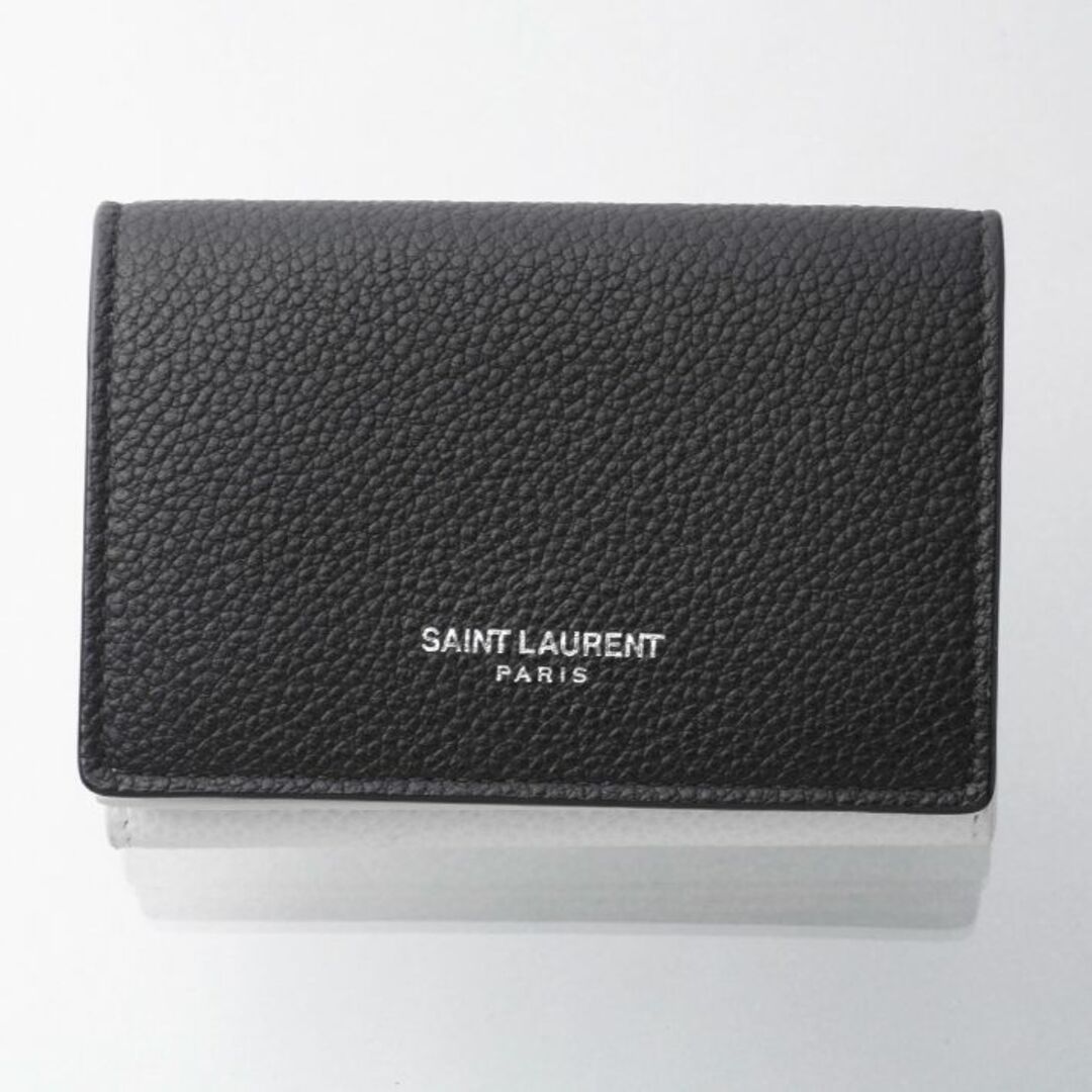 Saint Laurent(サンローラン)のK3172M 美品 サンローランパリ タイニーウォレット 三つ折 ミニ 財布 レディースのファッション小物(財布)の商品写真