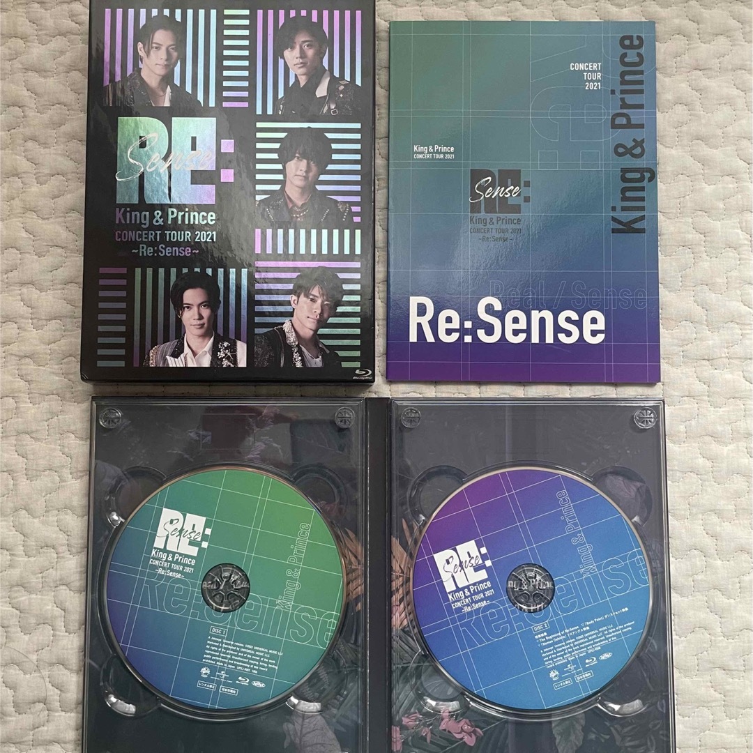 King & Prince(キングアンドプリンス)のKing & Prince ～Re:Sense～ 初回限定盤 Blu-ray エンタメ/ホビーのDVD/ブルーレイ(アイドル)の商品写真