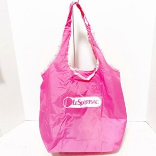 レスポートサック(LeSportsac)のLESPORTSAC(レスポートサック) トートバッグ - ピンク 折りたたみ/エコバッグ ナイロン(トートバッグ)