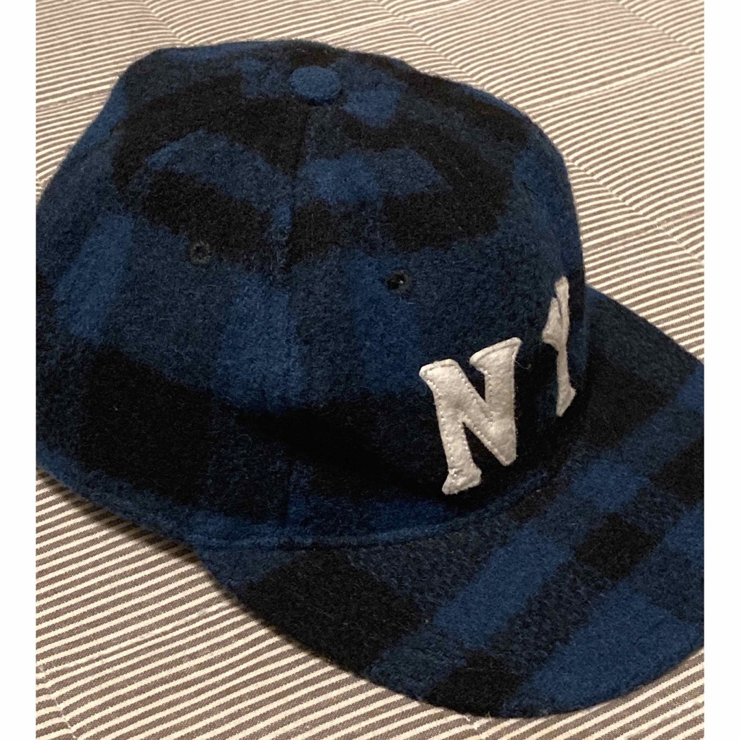 EBBETS FIELD FLANNEL(エベッツフィールドフランネル)のEBBETS FIELD × HOLUBAR x WOOL RICH キャップ メンズの帽子(キャップ)の商品写真