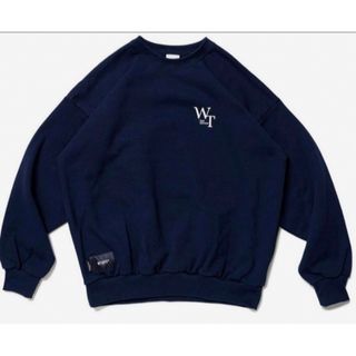 ダブルタップス(W)taps)のwtaps LOCKS SWEATER NAVY MEDIUM(スウェット)