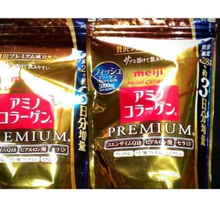 メイジ(明治)のアミノコラーゲン プレミアム PREMIUM 31日分×2(コラーゲン)