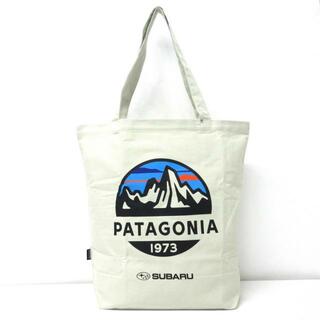 パタゴニア(patagonia)のPatagonia(パタゴニア) トートバッグ美品  - アイボリー×黒×マルチ キャンバス(トートバッグ)