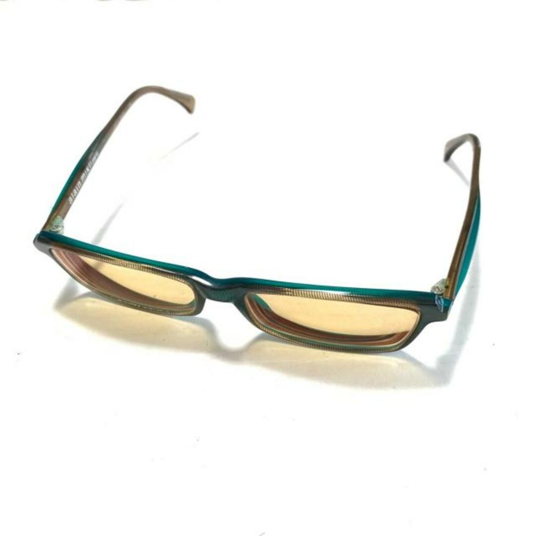 alanmikli(アランミクリ)のalain mikli(アランミクリ) サングラス - ライトブラウン×グリーン×ダークブラウン 度入り プラスチック レディースのファッション小物(サングラス/メガネ)の商品写真