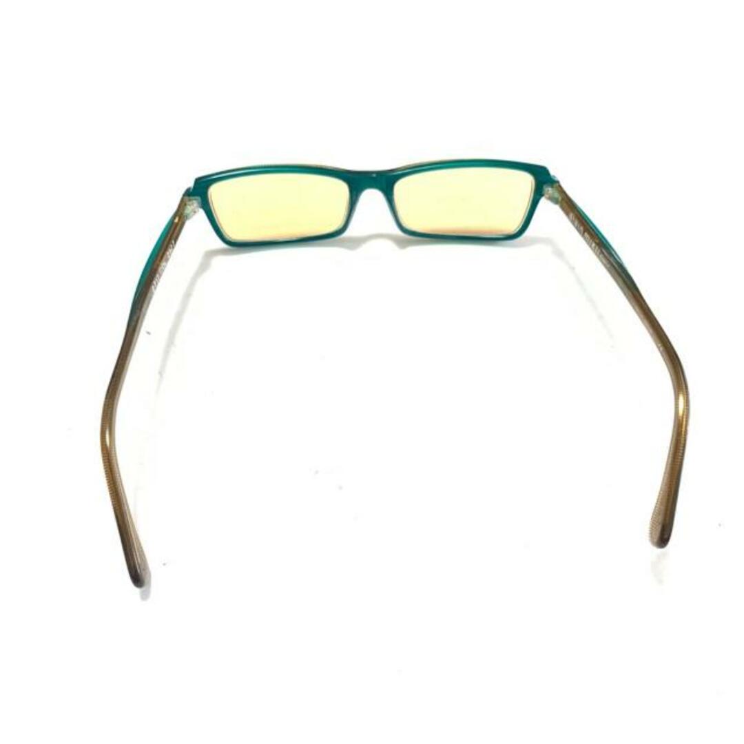 alanmikli(アランミクリ)のalain mikli(アランミクリ) サングラス - ライトブラウン×グリーン×ダークブラウン 度入り プラスチック レディースのファッション小物(サングラス/メガネ)の商品写真