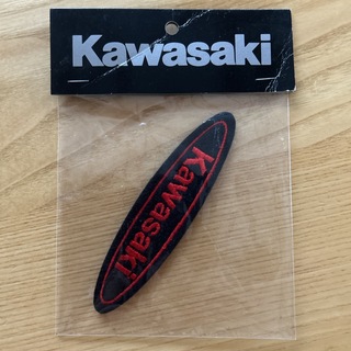 カワサキ(カワサキ)のKawasaki  刺繍ワッペン(ステッカー)