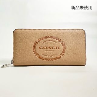 COACH - COACH二つ折り財布C3453カフェファセット新品未使用品の通販