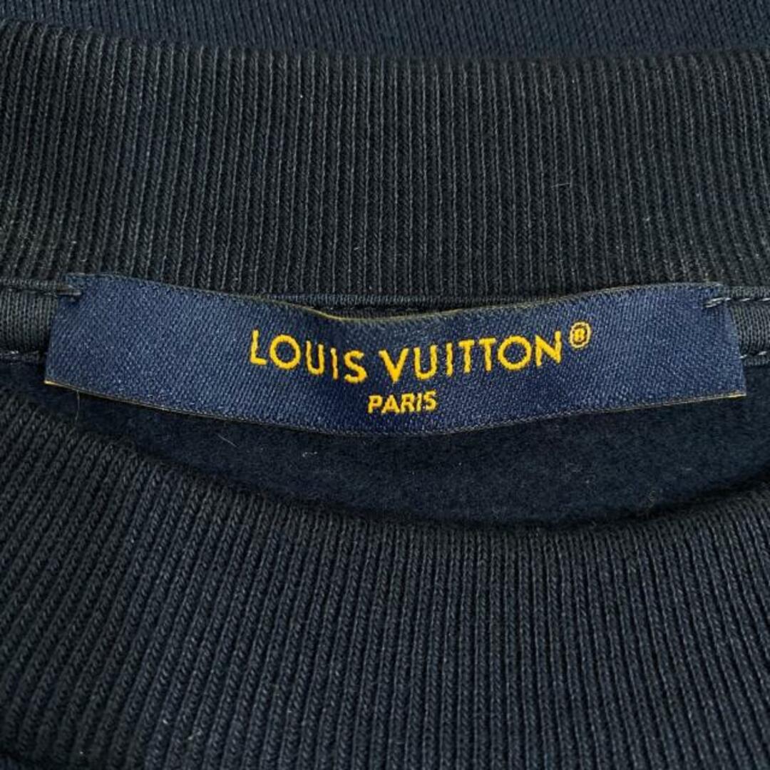 LOUIS VUITTON(ルイヴィトン)のLOUIS VUITTON(ルイヴィトン) トレーナー サイズS メンズ美品  - RM231M IHN HOY13W ダークネイビー×ブルーグリーン×マルチ 長袖/刺繍/バタフライ(蝶) メンズのトップス(スウェット)の商品写真