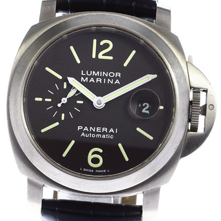 パネライ(PANERAI)のパネライ PANERAI PAM00240 ルミノール マリーナ デイト 自動巻き メンズ _802670(腕時計(アナログ))