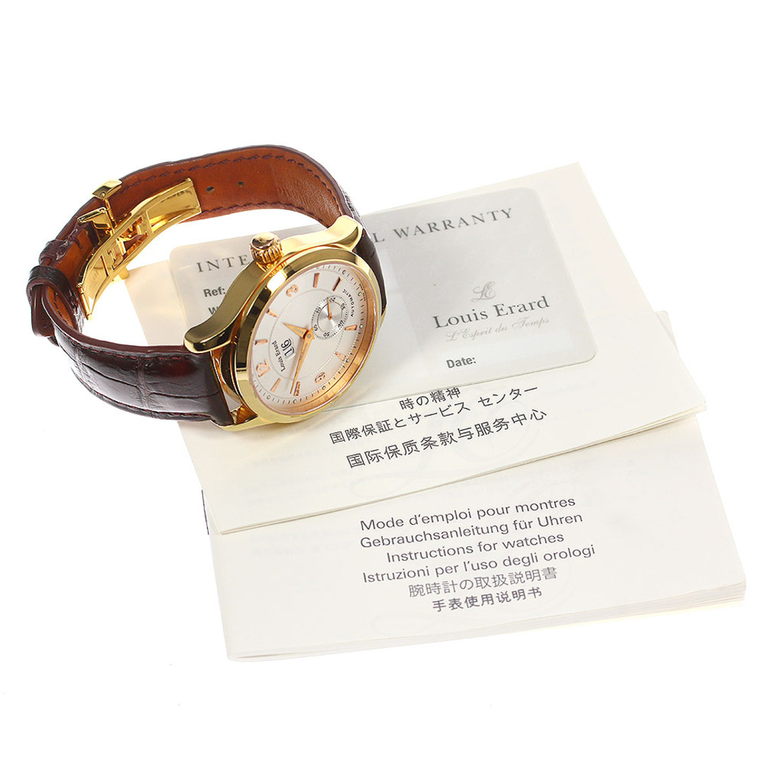 Louis Erard(ルイエラール)のルイ・エラール Louis Erard ビックデイト スモールセコンド 自動巻き メンズ 保証書付き_802692 メンズの時計(腕時計(アナログ))の商品写真