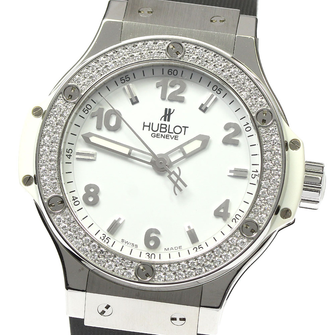 HUBLOT(ウブロ)のウブロ HUBLOT 361.SE.2010.RW.1104 ビッグバン ダイヤベゼル クォーツ レディース 良品 _801975 レディースのファッション小物(腕時計)の商品写真