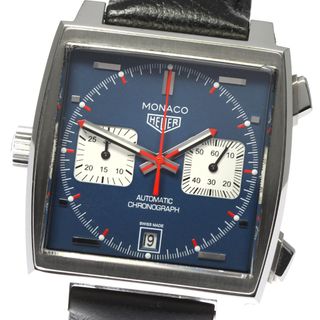 タグホイヤー(TAG Heuer)のタグホイヤー TAG HEUER CAW211P モナコ クロノグラフ デイト 自動巻き メンズ 良品 内箱付き_801065(腕時計(アナログ))