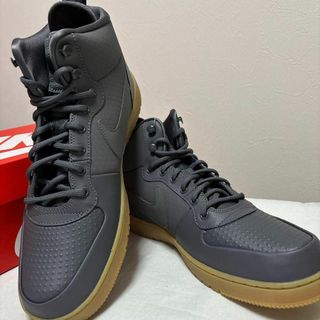 ナイキ(NIKE)のナイキ　コート　バー　ロウ　MID ウィンター　AA0547-001 グレー　靴(スニーカー)