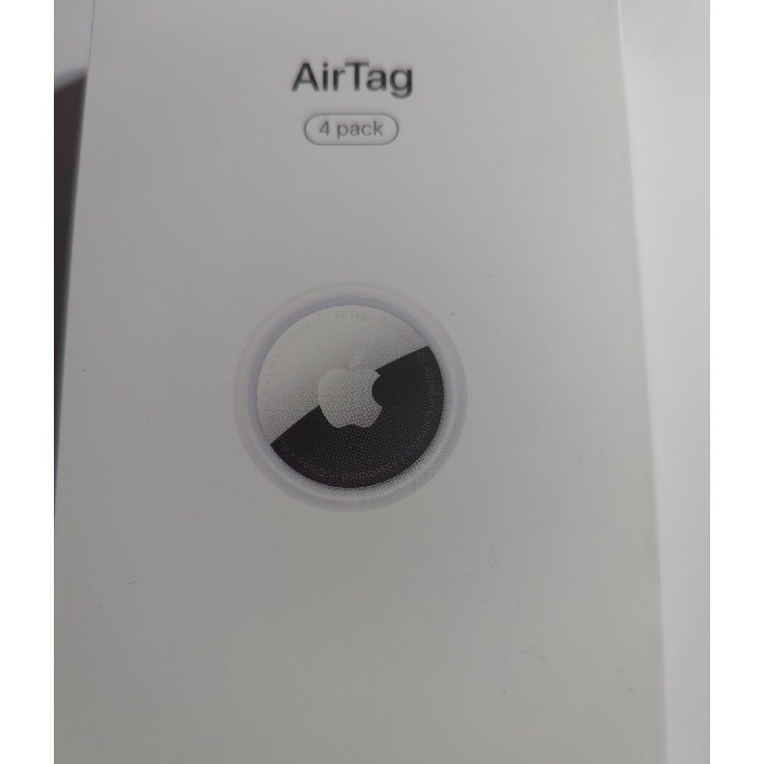 Apple(アップル)の新品未開封　AirTag 4パック スマホ/家電/カメラのスマホアクセサリー(その他)の商品写真