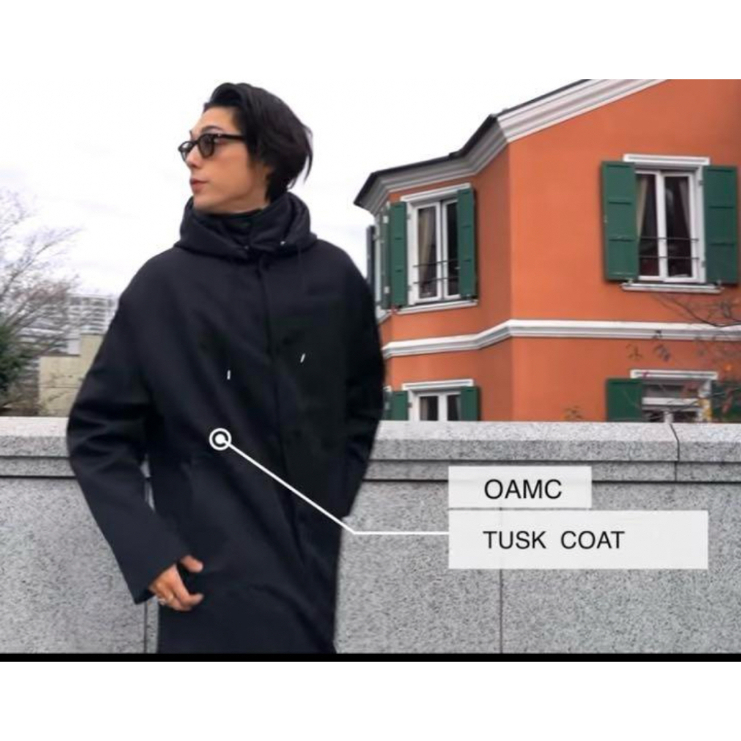 OAMC Tusk hoodie long Coat Sサイズ | フリマアプリ ラクマ