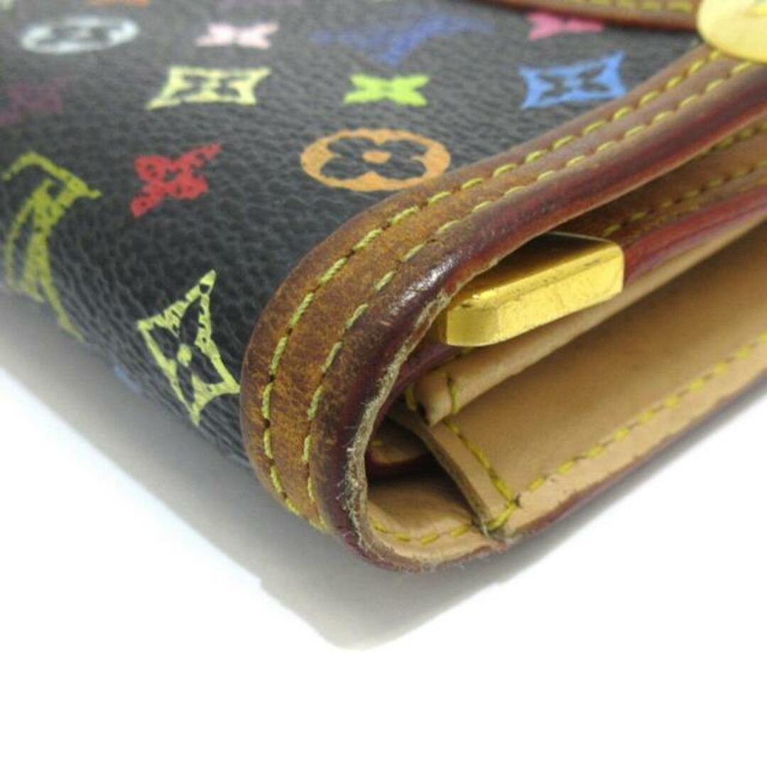 LOUIS VUITTON(ルイヴィトン) 長財布 モノグラムマルチカラー ポルトトレゾール・インターナショナル M92658 ノワール  モノグラム・マルチカラーキャンバス