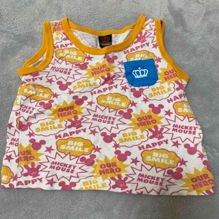 ベビードール(BABYDOLL)のキッズ 子供 ベビードール ディズニー タンクトップ(Tシャツ/カットソー)