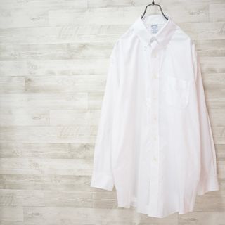 ブルックスブラザース(Brooks Brothers)のBROOKS BROTHERS ノンアイロンOX BDシャツ Wht/17-32(シャツ)